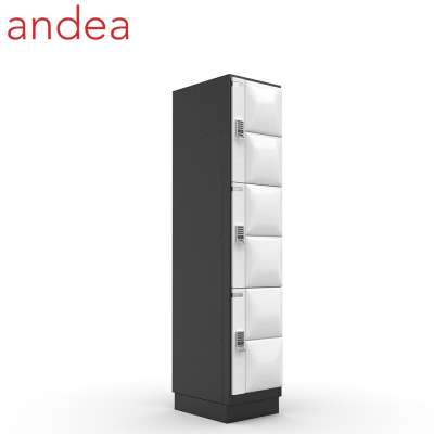 Andea brand triple tiers waterproof metal clothes cabinet cupboard with RFID lock